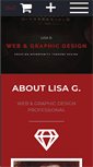 Mobile Screenshot of lisagdesign.com